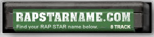 Rap Star Name Music 8 Track